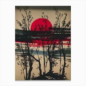 Asian Sunset 1 Canvas Print