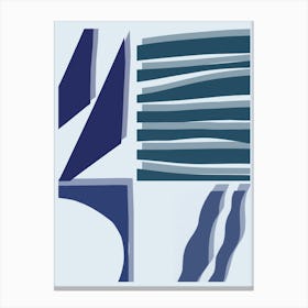 Blue Windows Canvas Print