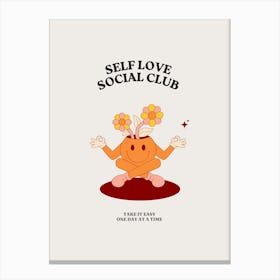 Self Love Social Club 1 Canvas Print