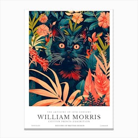 William Morris Exhibition Animals Series 25 Canvas Print