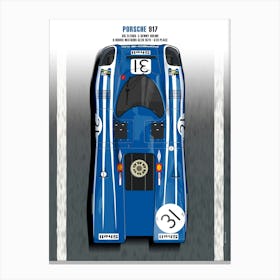 Elford Hulme Porsche 917 Canvas Print