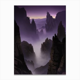 Mountain Landscape 1 Canvas Print