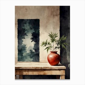 Asian Painting 5 Canvas Print