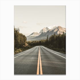 Rustic Highway Roadtrip Canvas Print