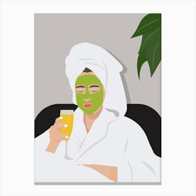 Spa Day Canvas Print