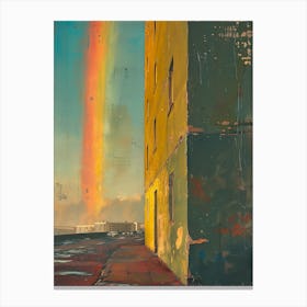 Rainbow In The Sky Canvas Print