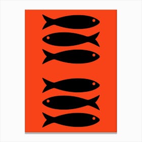 Fishes.uk Canvas Print