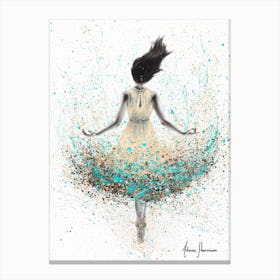 Wheat River Ballerina Canvas Print