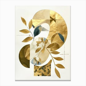 Gold Leaf 8 Canvas Print