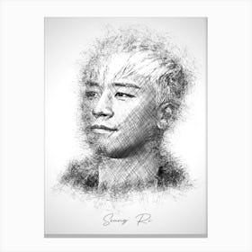 Seung Ri Big Bang Canvas Print