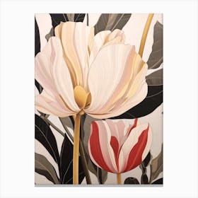 Flower Illustration Tulip 1 Canvas Print
