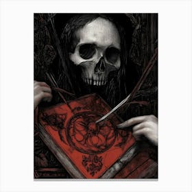 Book Of The Dead 1 Canvas Print