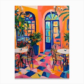 Cafeteria Canvas Print