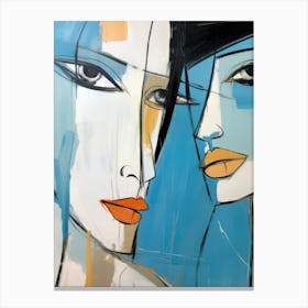 Two Women 2 Canvas Print