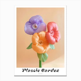 Dreamy Inflatable Flowers Poster Wild Pansy 2 Canvas Print