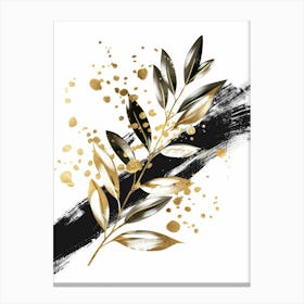 Gold Leaf 22 Canvas Print