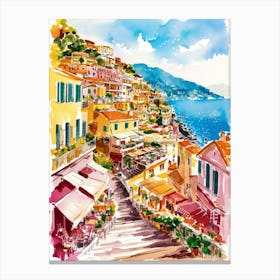 Positano 3 Canvas Print