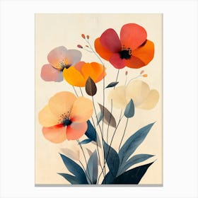 Poppies 50 Canvas Print