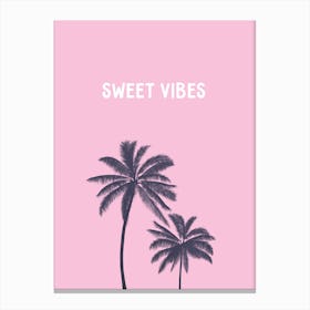 Sweet Vibes Canvas Print