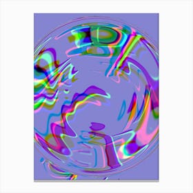 Psychedelic Swirl Canvas Print