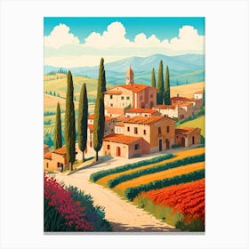 Tuscany Landscape Canvas Print