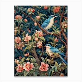 Birds In The Tree Canvas Print