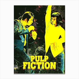 Pulp Fiction movies 7 Canvas Print