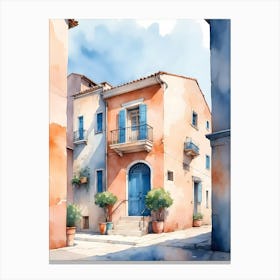 Watercolor Painting 35 Canvas Print