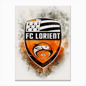 Fc Lorient Bretagne 4 Canvas Print