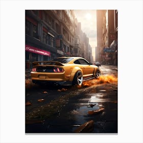Ford Mustang Gt Canvas Print