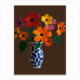 Flowers In A Vase 24 Canvas Print