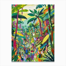 Tropical Jungle Canvas Print
