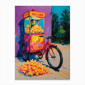 Popcorn Cart 2 Canvas Print