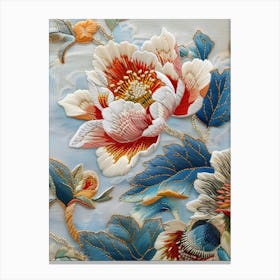 Chinese Embroidery 55 Canvas Print