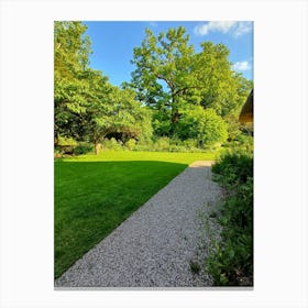 Garden Path Canvas Print