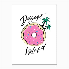 Dessert Island Canvas Print