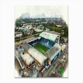 Leeds United Elland Road Canvas Print