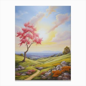 Piedmont, USA,spring season. 1 Canvas Print