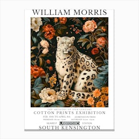 William Morris Exhibition Animals Series 70 Canvas Print