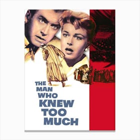 The Man Who Knew Too Much (1956) Canvas Print