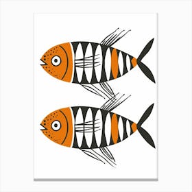 Two Fish 2 Canvas Print