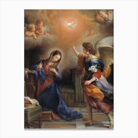 Mary's Annunciation Canvas Print
