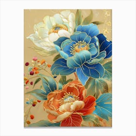 Chinese Flower Painting 36 Canvas Print