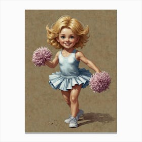 Cheerleader 3 Canvas Print