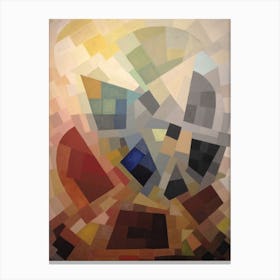 Composition by Otto Freundlich (1939) | vintage art print | western art | famous abstract | modern cubism | muted colours | FParrish Art Prints | autumn shades colours | cubist Canvas Print