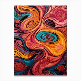 Beautiful Abstract Painting Canvas Print