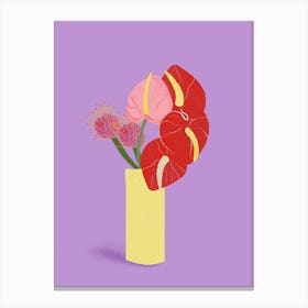 Fun Flowers Canvas Print