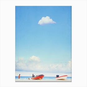 Lonely Skies Mexico Canvas Print