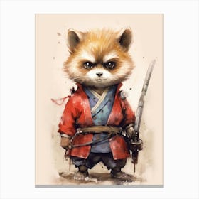 Raccoon 1 Canvas Print