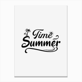 Summer Time Canvas Print